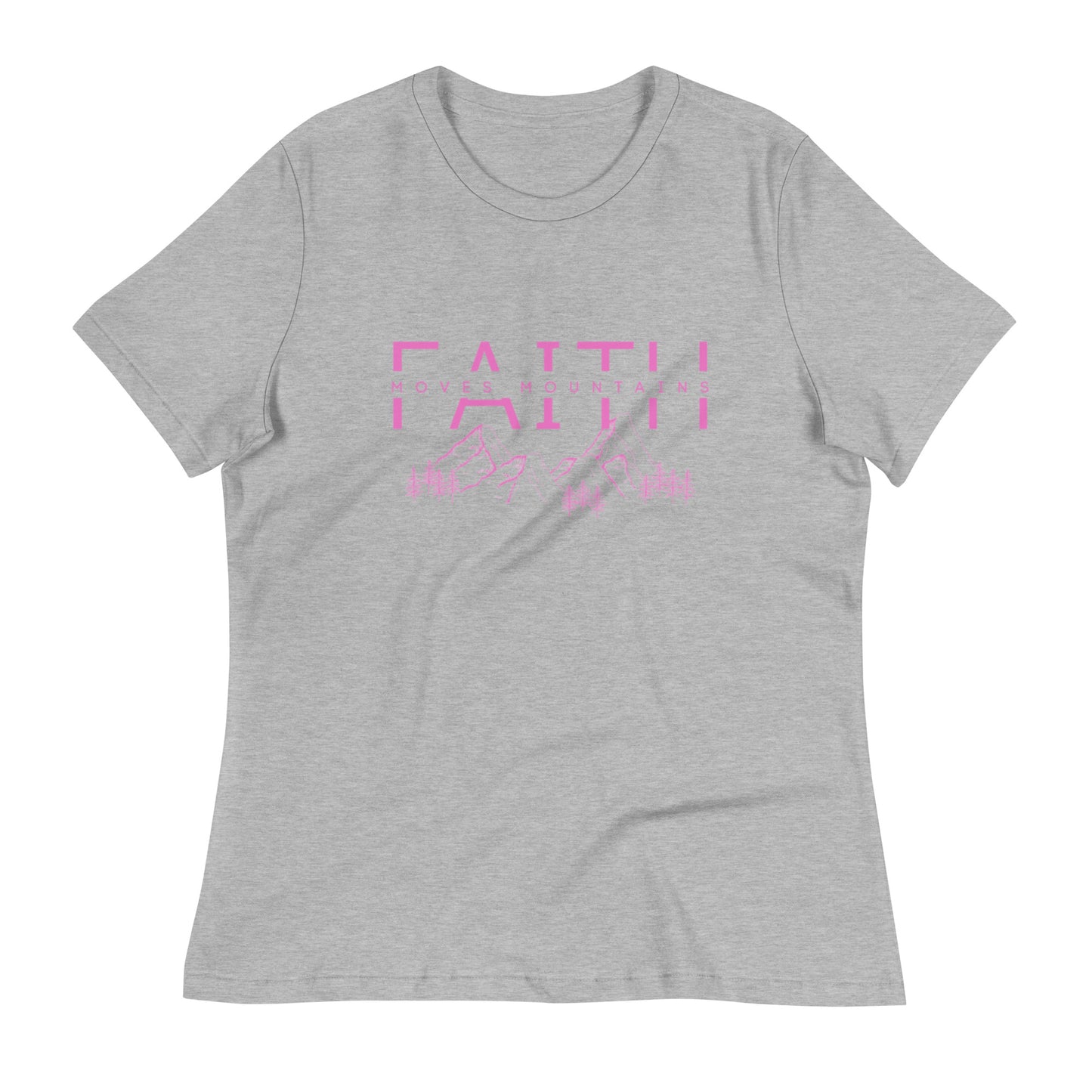FAITH MOVES MOUTAINS RELAXED TEE