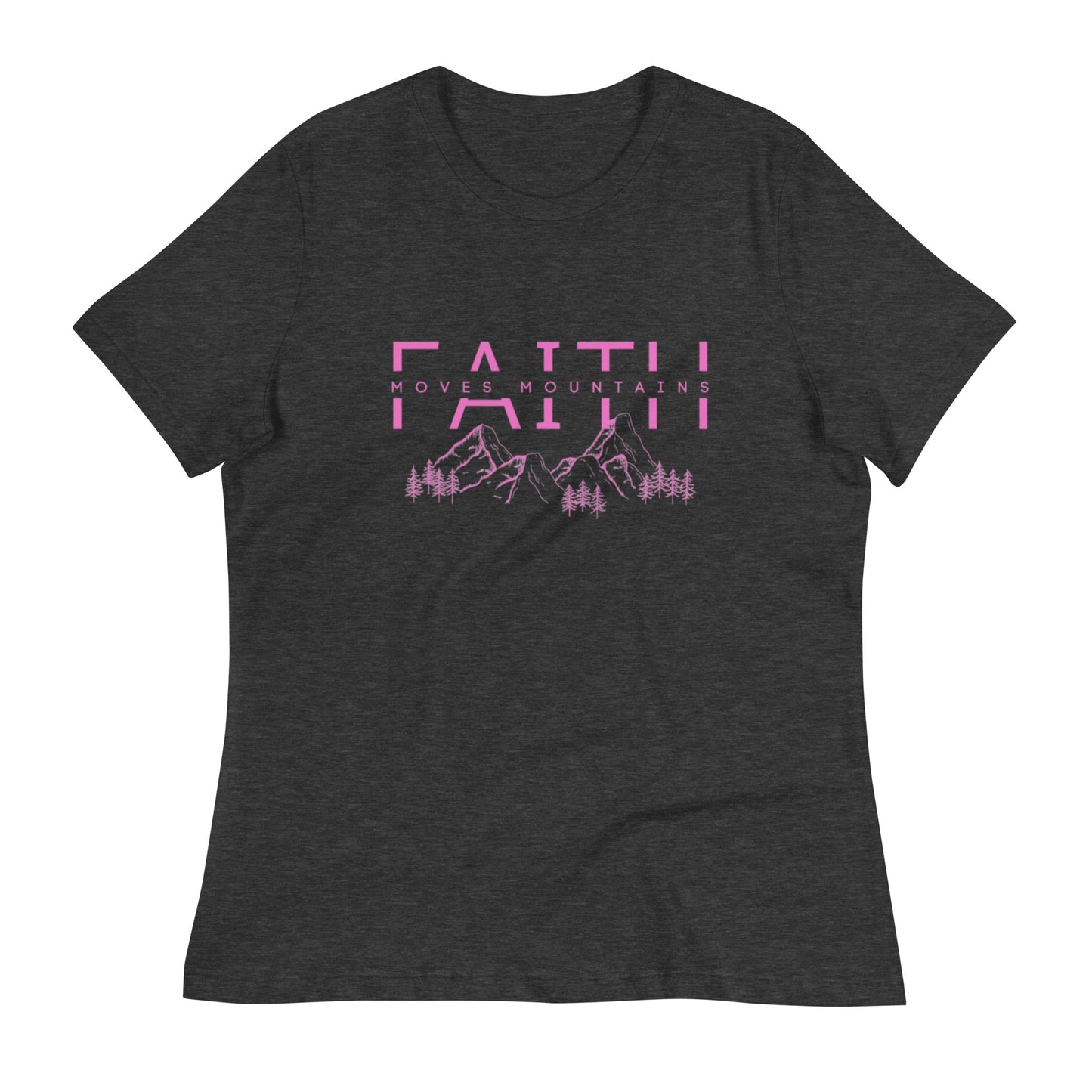 FAITH MOVES MOUTAINS RELAXED TEE