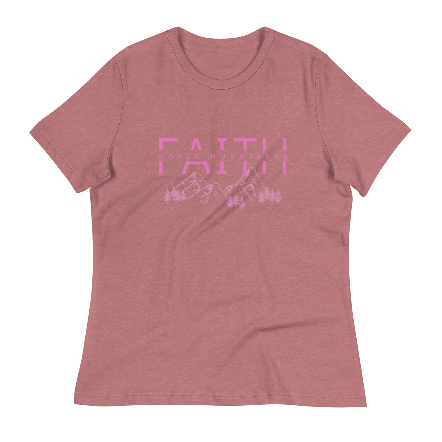 FAITH MOVES MOUTAINS RELAXED TEE