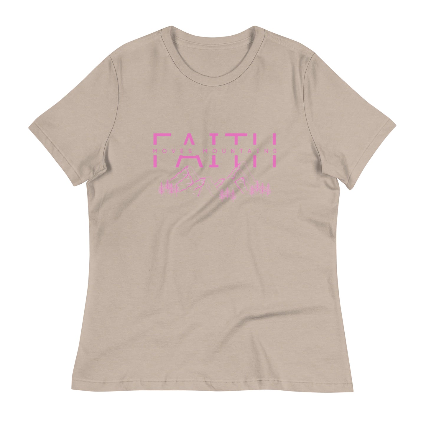 FAITH MOVES MOUTAINS RELAXED TEE