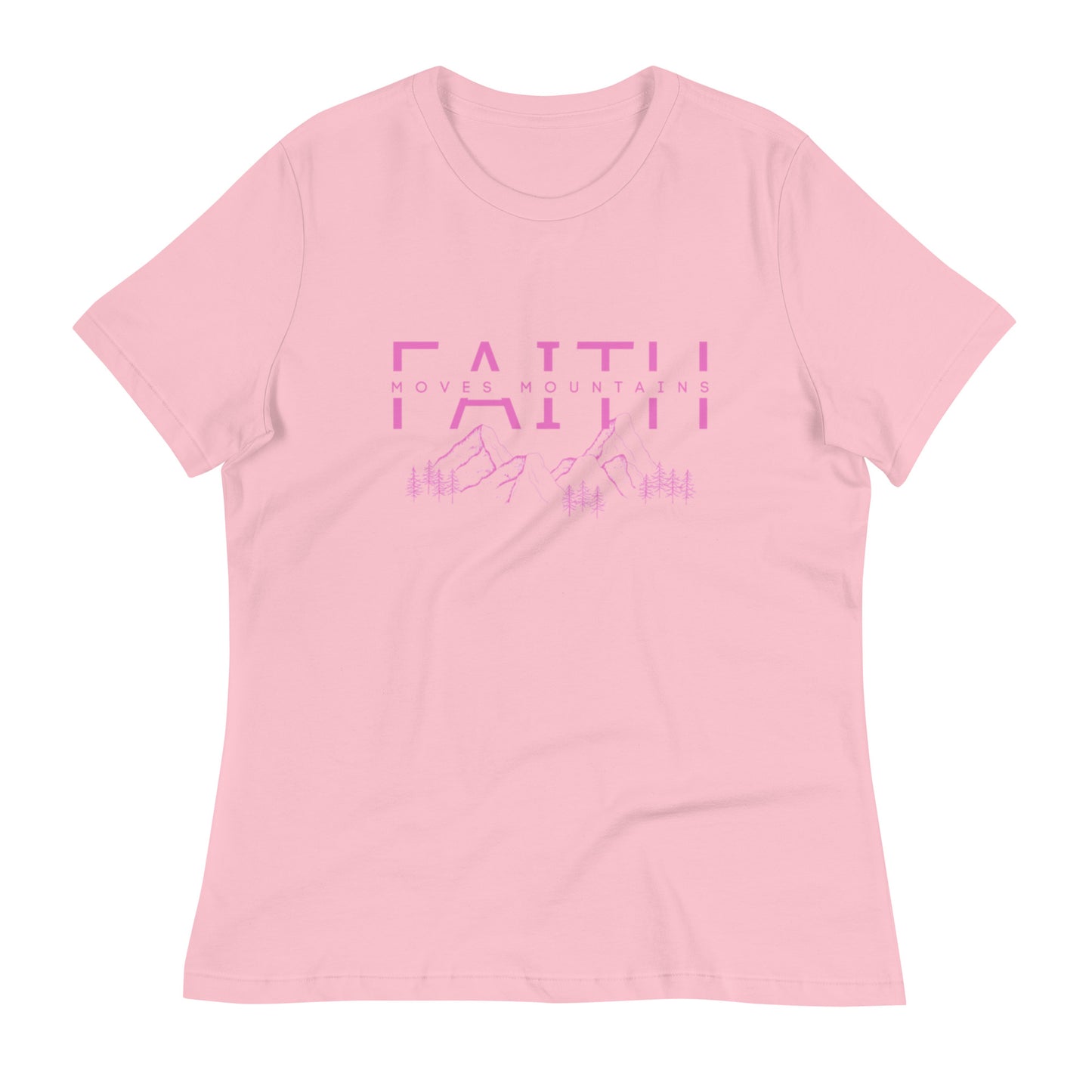 FAITH MOVES MOUTAINS RELAXED TEE