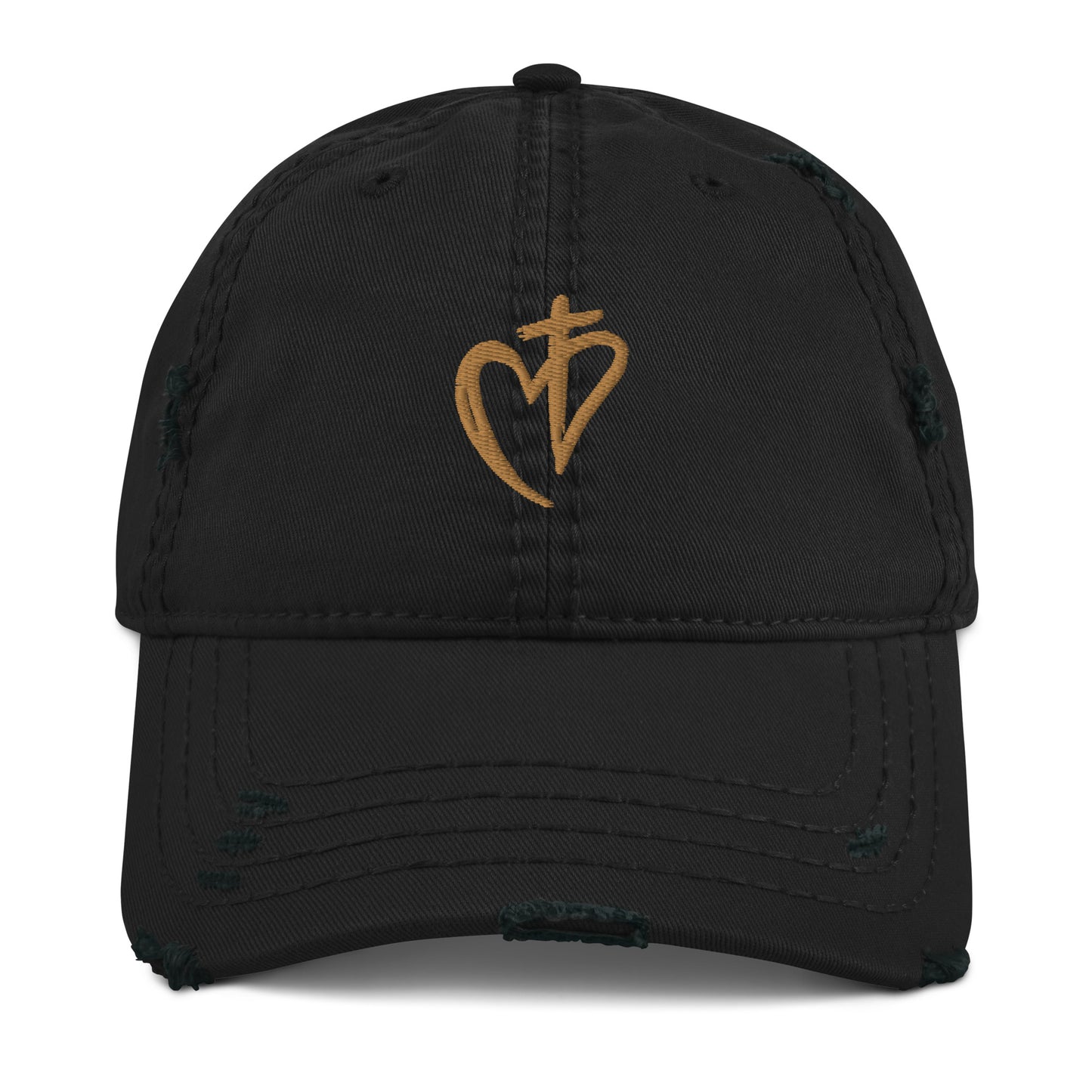 Distressed Heart Of Christ Hat