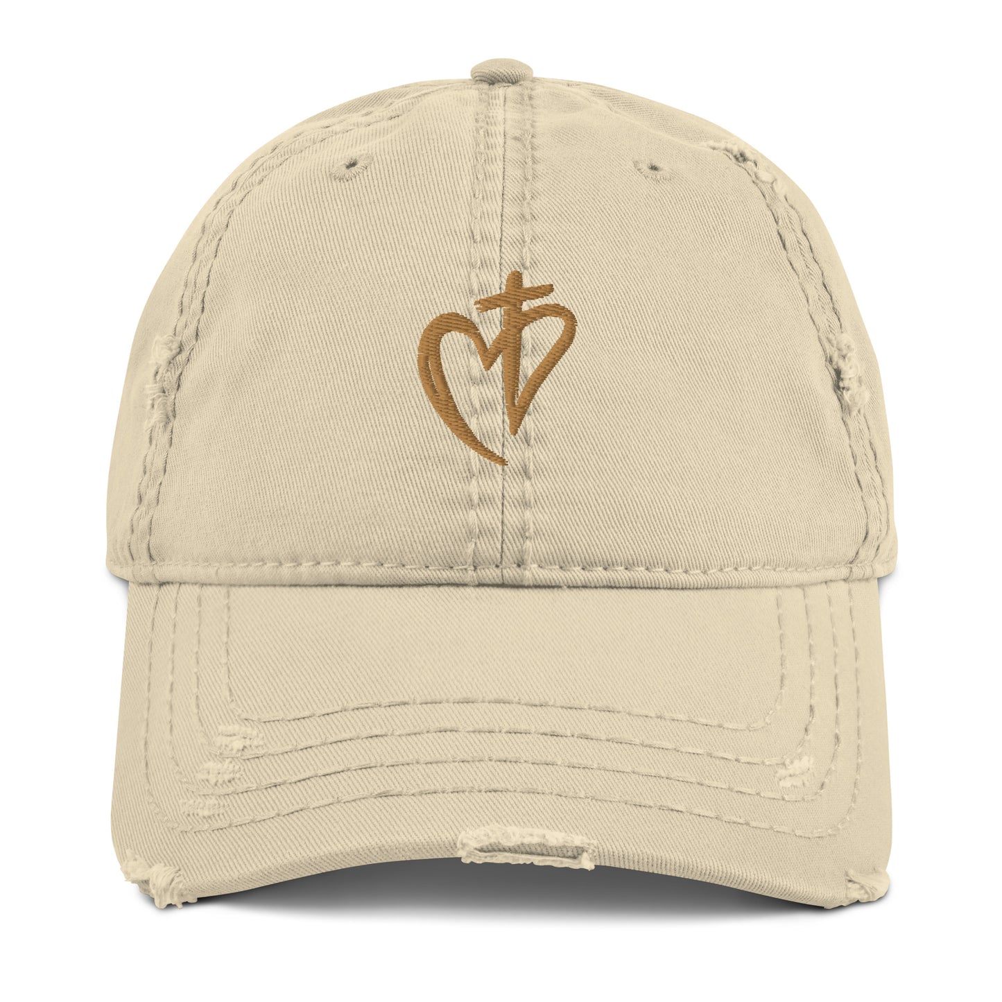 Distressed Heart Of Christ Hat