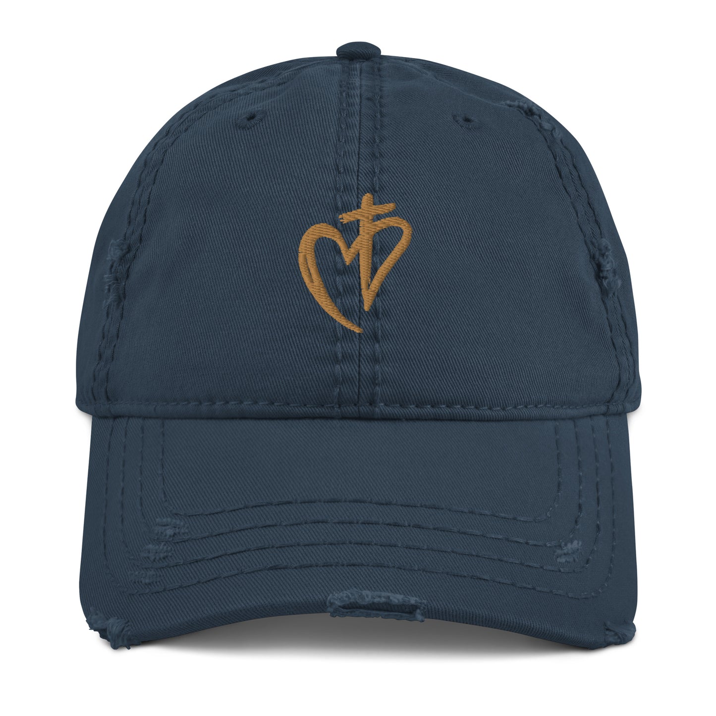 Distressed Heart Of Christ Hat