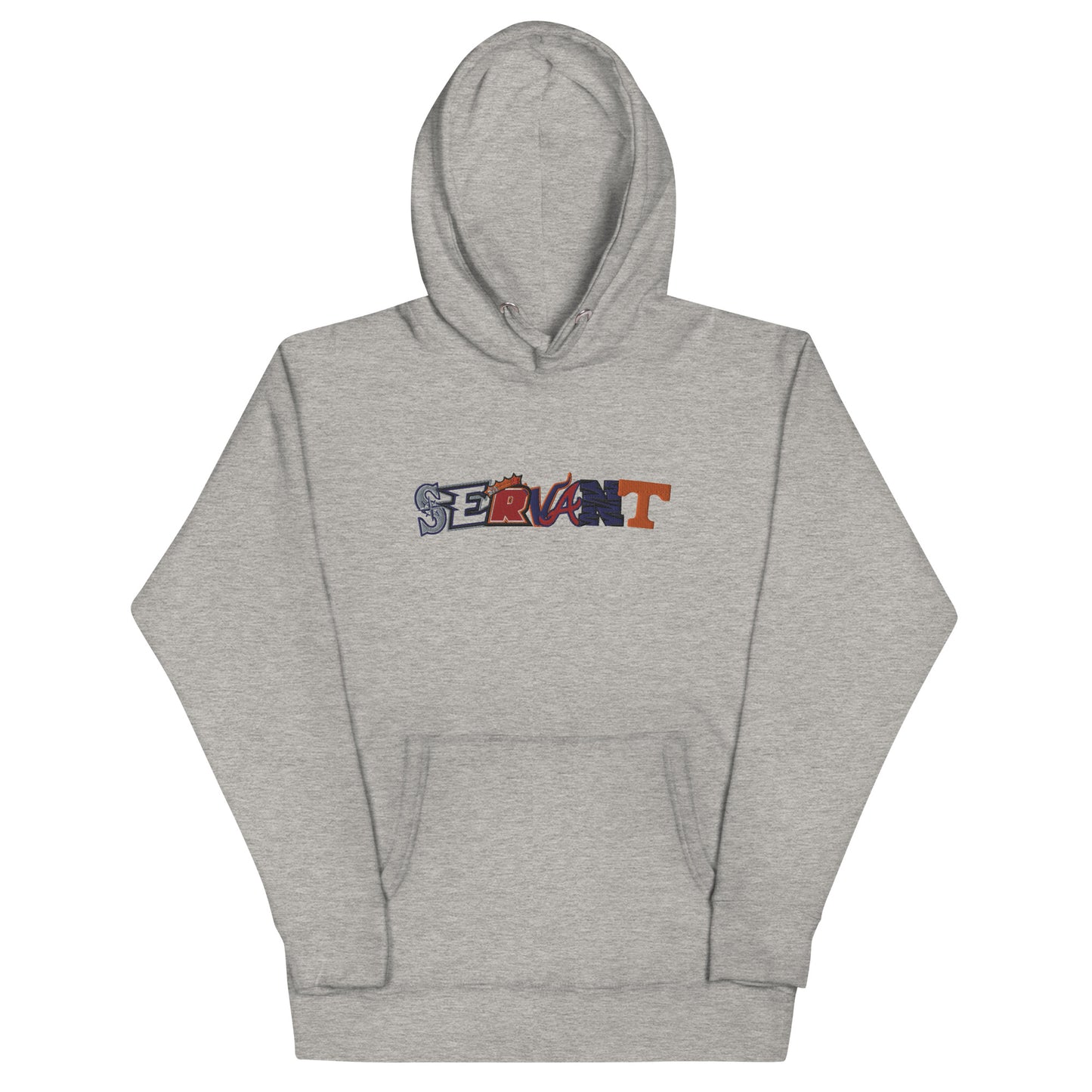 Unisex Embroidered Servant Hoodie